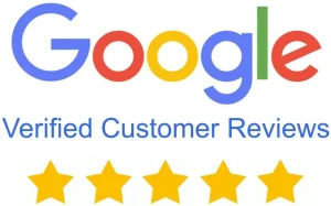 verified customer Google reviews